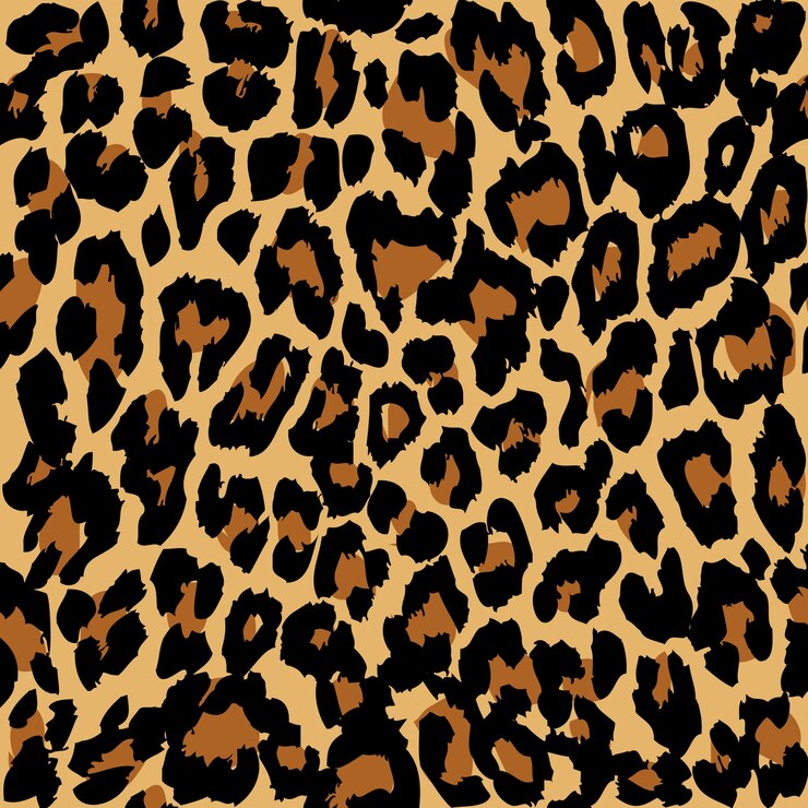 Vector leopardpatroon