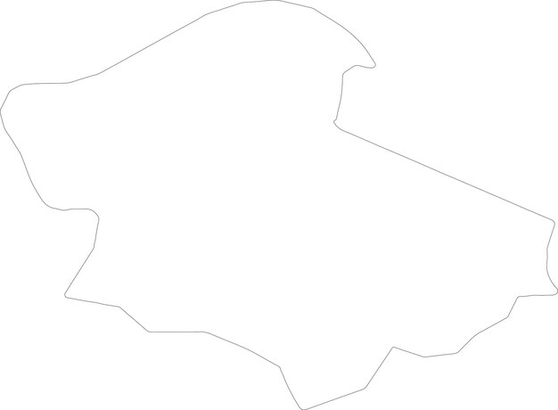 Leposavic kosovo outline map