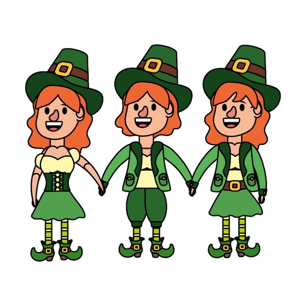 leprechaun female group