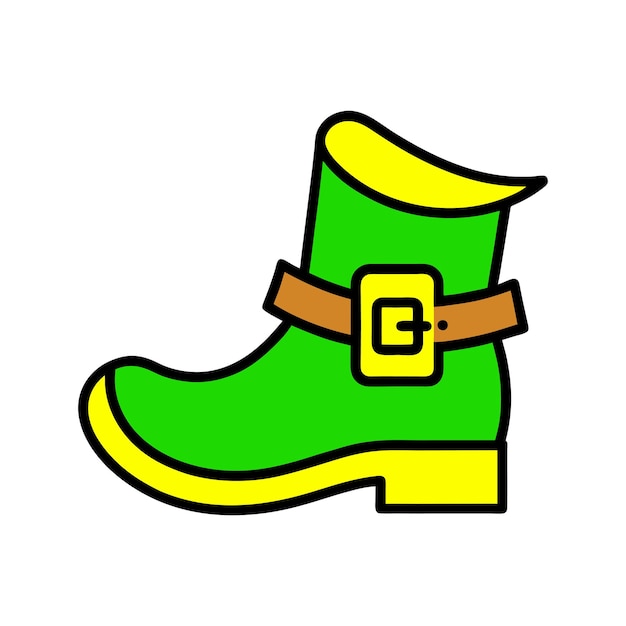 妖精鞋子矢量 (Leprechaun Shoe Vector) 是一個來自美國的鞋子