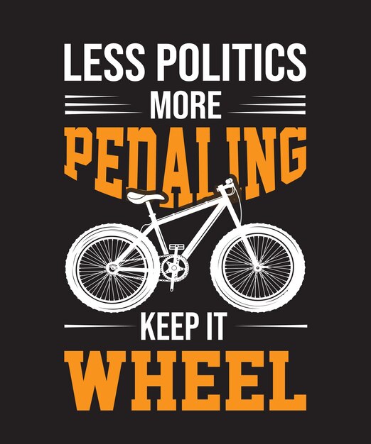 벡터 덜 정치적인 더 많은 페달링 keep it wheel design, cycling design