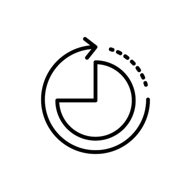 少ない時間のアイコン