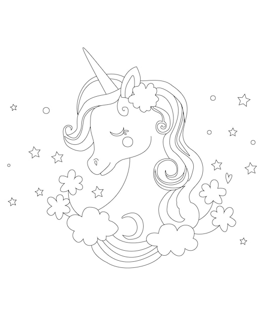 Let Your Imagination Soar with Our Whimsical Unicorn Coloring Book