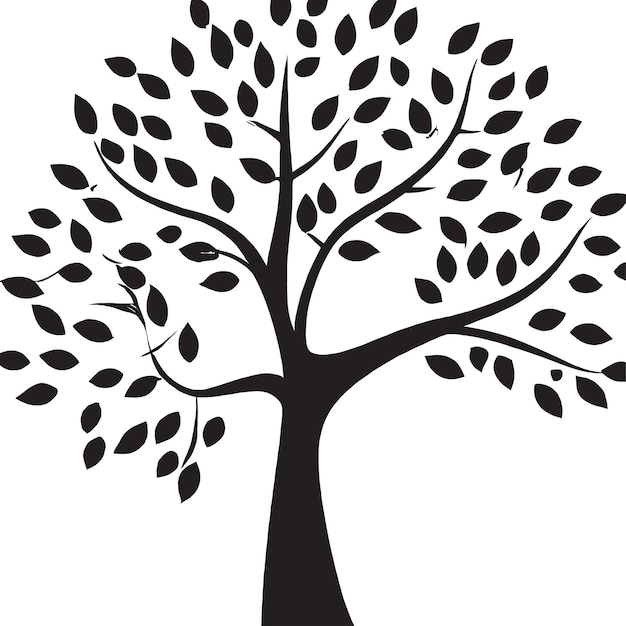 Let039s 一緒に成長しよう 植林のためのベクトルのロゴのデザイン