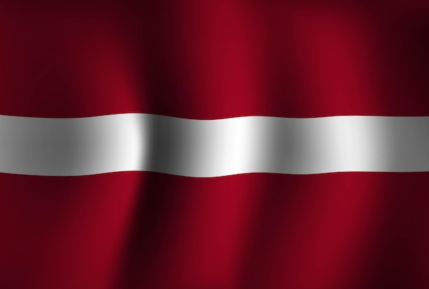 Letland vlag achtergrond zwaaien 3d nationale banner behang