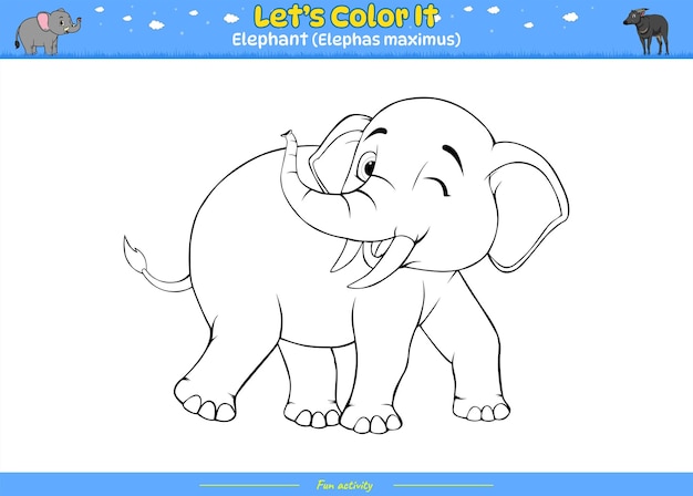 Lets color it elephant2