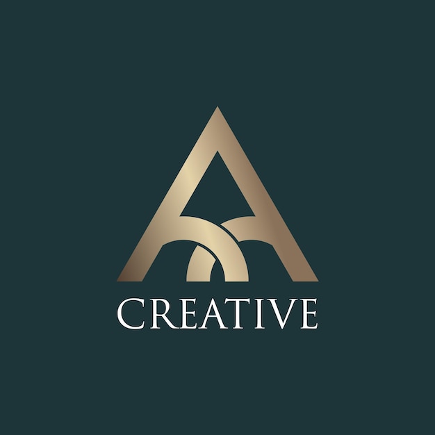 Letter A logo ontwerp element vector met modern concept