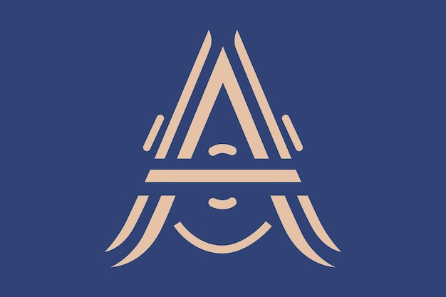 Вектор Шаблон векторного дизайна логотипа буквы a