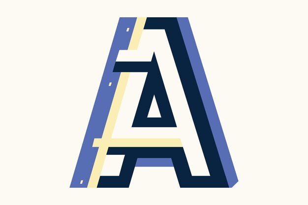 Letter A Logo vector ontwerpsjabloon