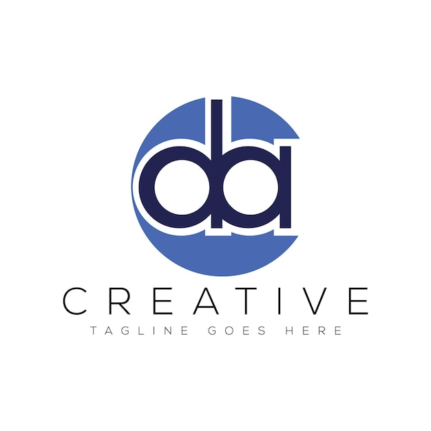 Letter AB logo ontwerp sjabloon vectorillustratie