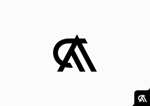 letter ac logo pictogram sjabloon ontwerpelement