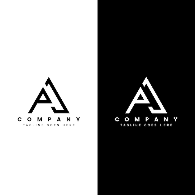 letter ac or pc logo template