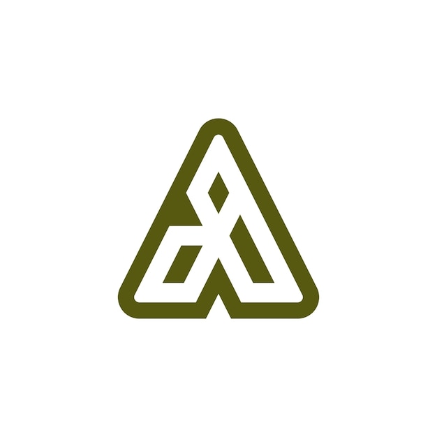 Vector letter ai or ia logo