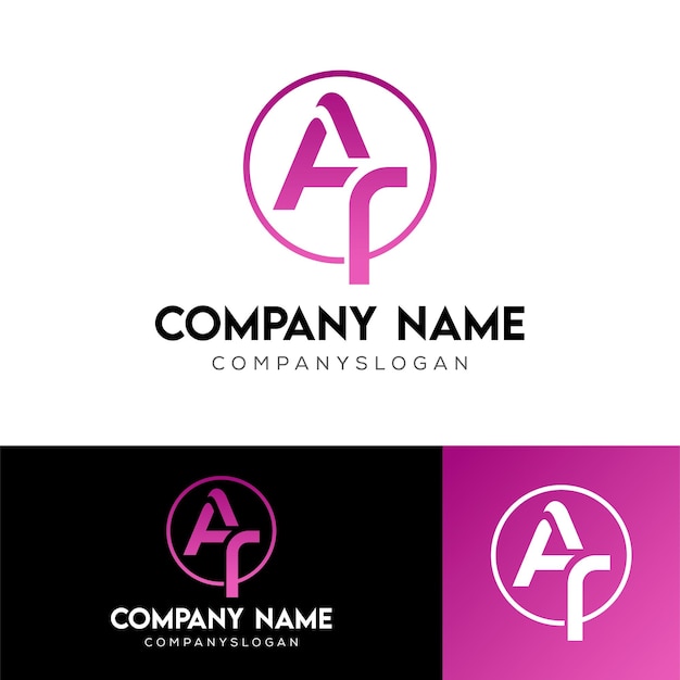 Letter AT Boost Logo Design Vector