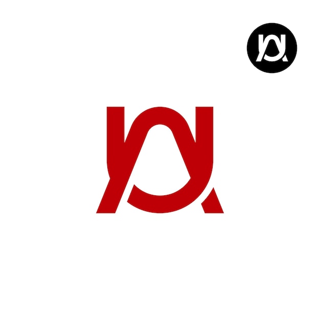 Letter AU UA Monogram Logo Design