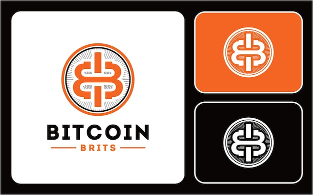 letter b bitcoin logo