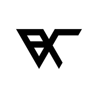 Lettera bc monogramma logo design