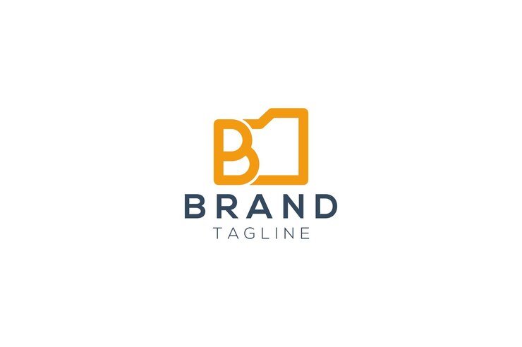 Vector b 문자 파일  ⁇ 터 템플릿 로고 디자인