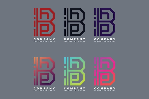 Vector letter b logo vector design template