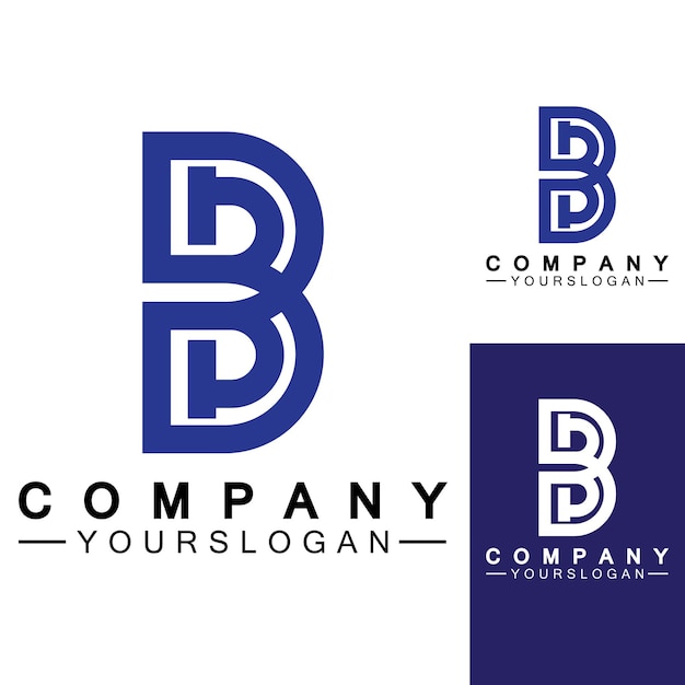 Letter B logo vector letter B business logoModern unique creative B logo design Minimal B initial based vector icon