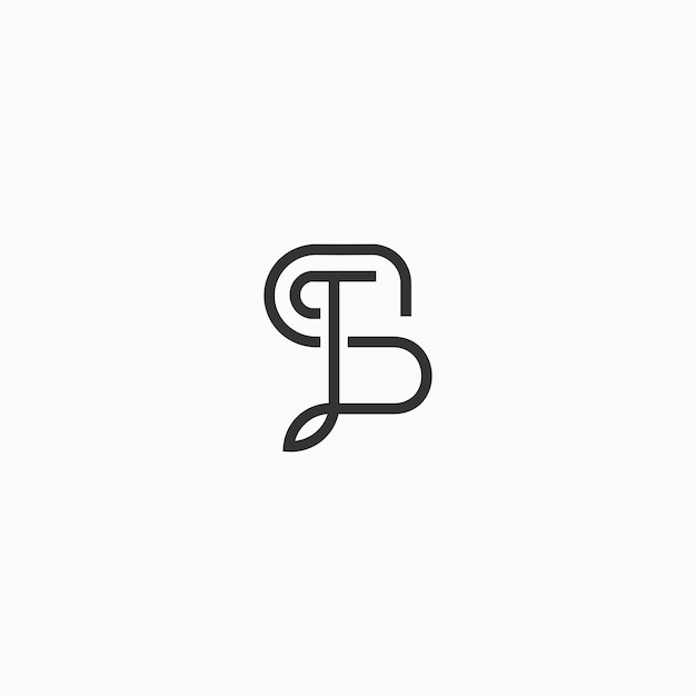 letter b logo vector