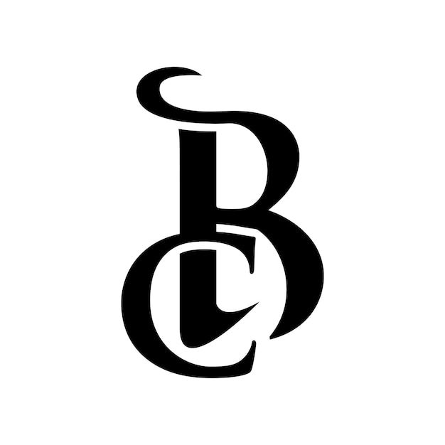 Vector letter b logo