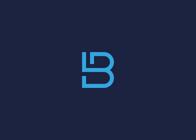 letter bl logo icoon ontwerp vector ontwerp sjabloon inspiratie