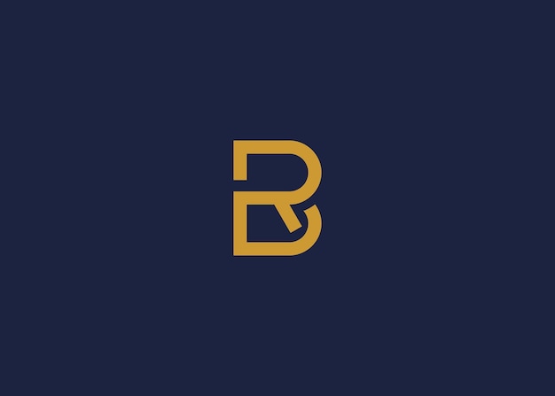 letter br logo icon design vector design template inspiration