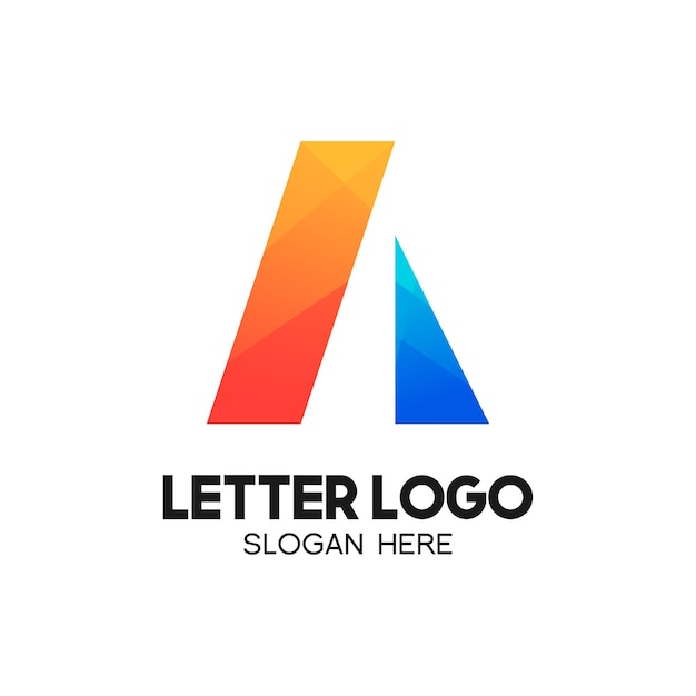 Letter a business logo