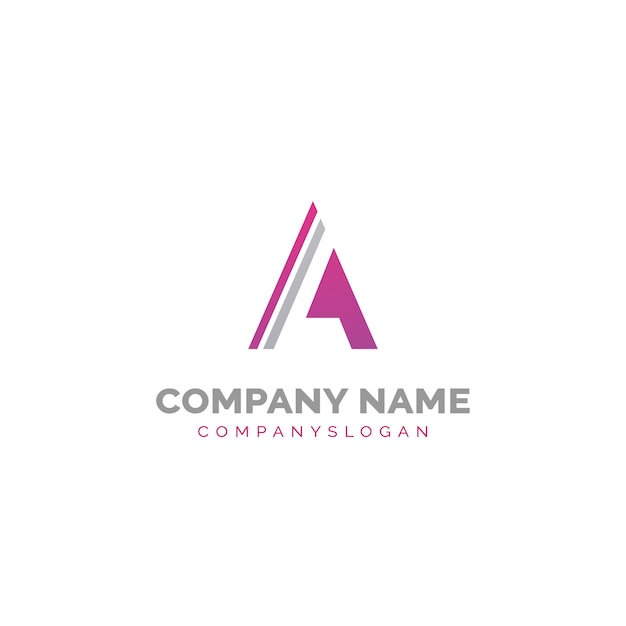 Letter A business logo