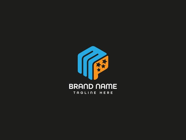 Vector letter business minimal logo design