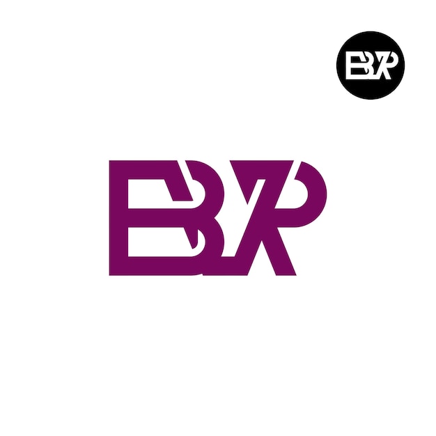 Letter BVP Monogram Logo Design