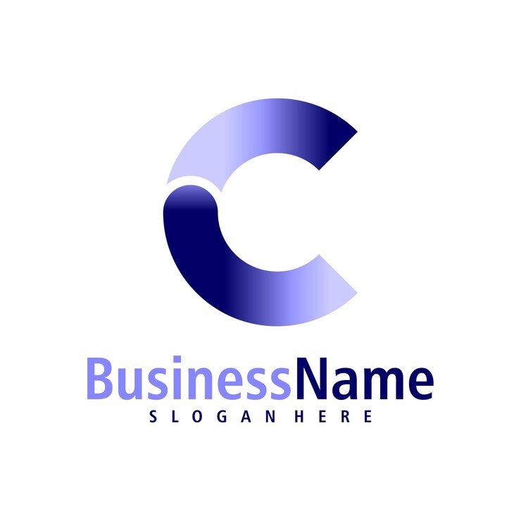 Vector letter c logo design vector creative initial c logo concepts template