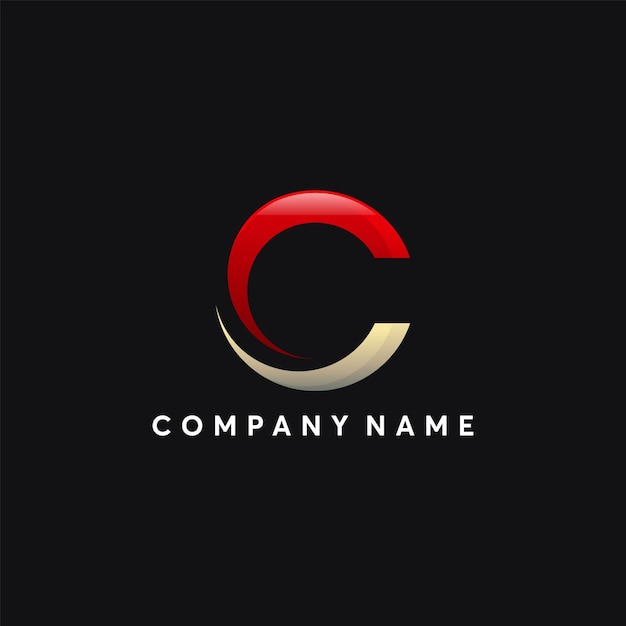 Letter C logo icon design vector, Modern logo initial template