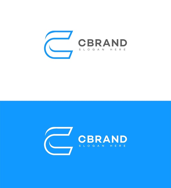 Letter C Logo Icon Merk Identiteitsteken