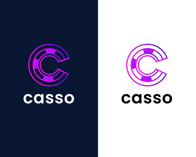 Letter C Logo ontwerpsjabloon