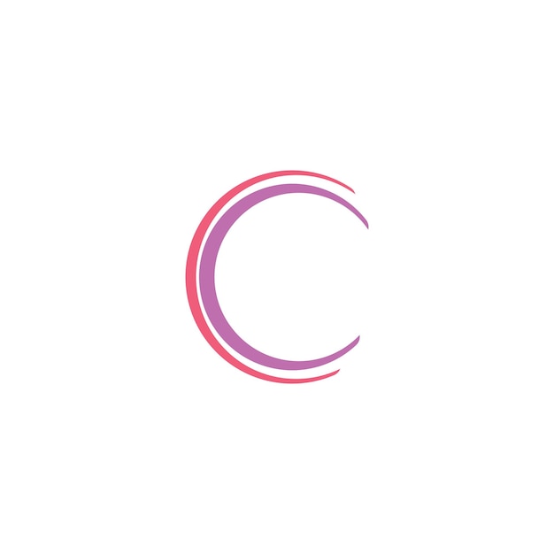 Vector letter c logo