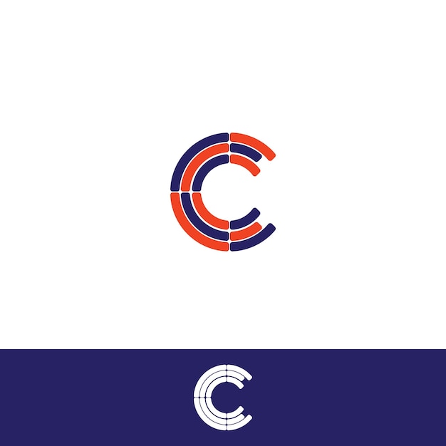 Vector letter c logo