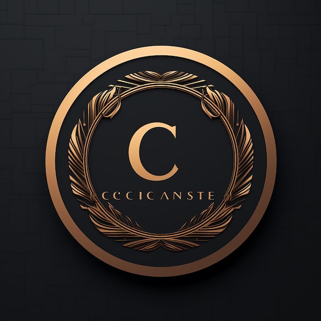 Vector letter c in vector logo