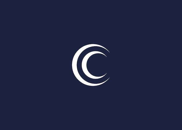 letter c with circle logo icon design vector design template inspiration