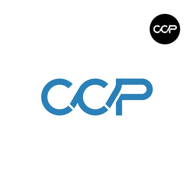 Letter CCP Monogram Logo Design