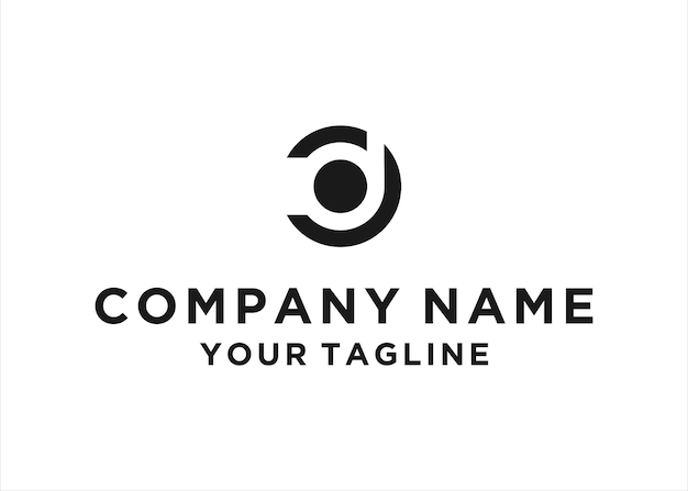 Lettera cd logo design