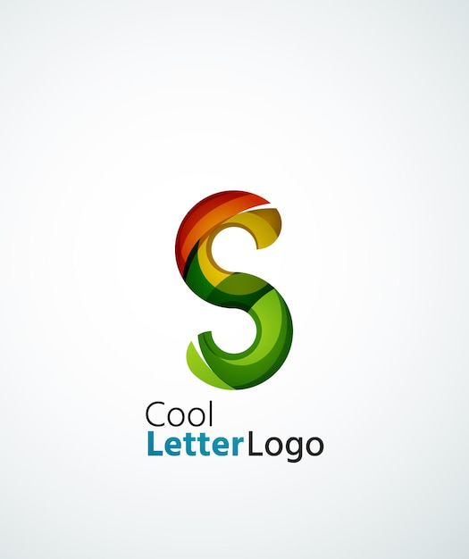 Vector letter company logo