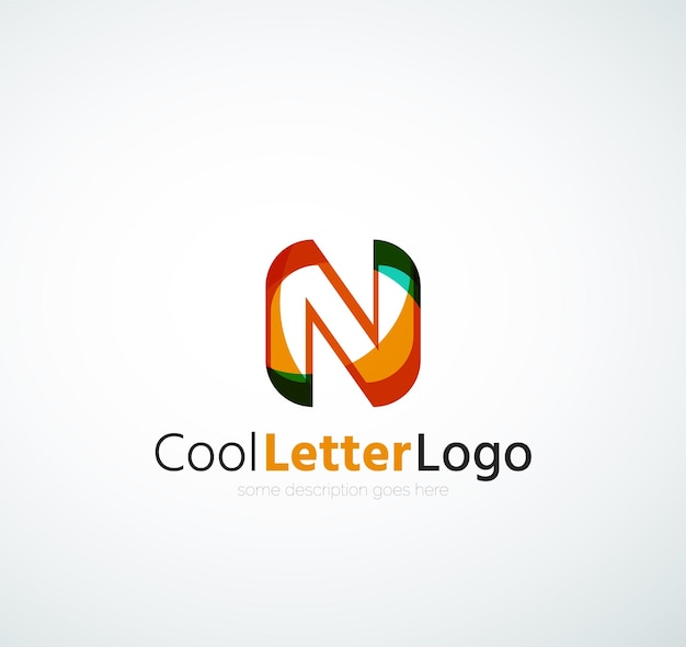 Vector letter company logo