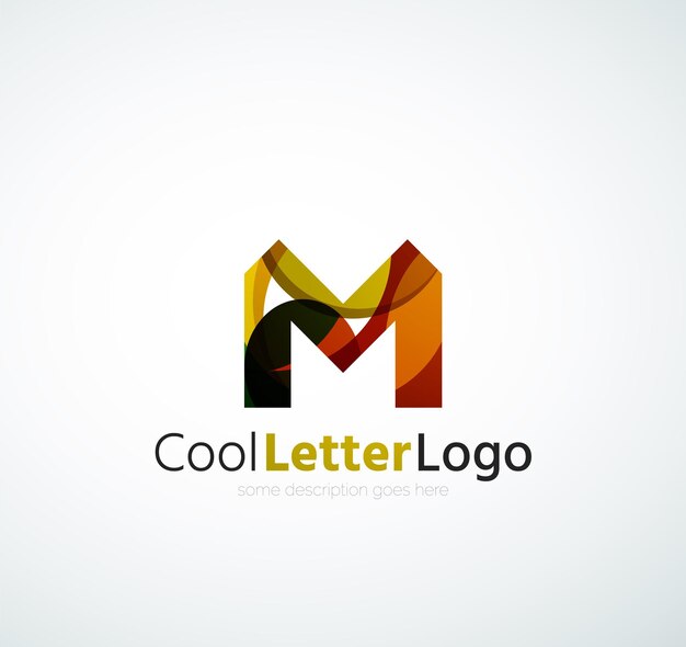 Lettera logo aziendale
