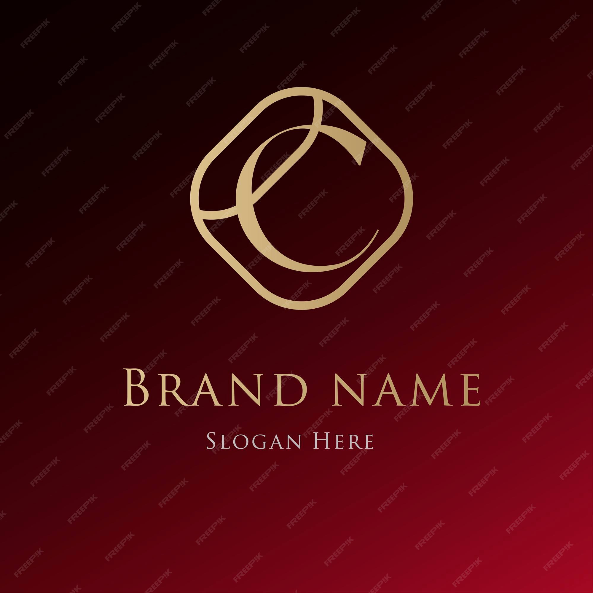 Premium Vector  Letter Craft a visually captivating brand identity with iconic minimalist and 