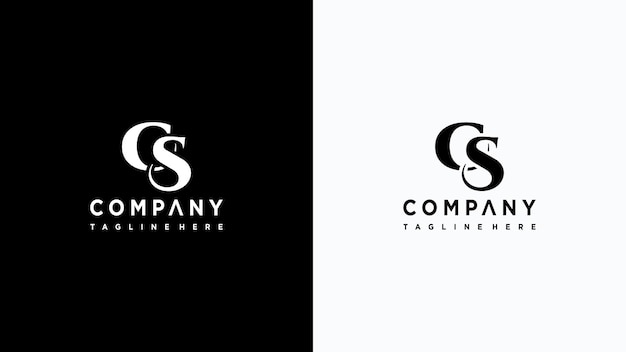 letter cs logo design