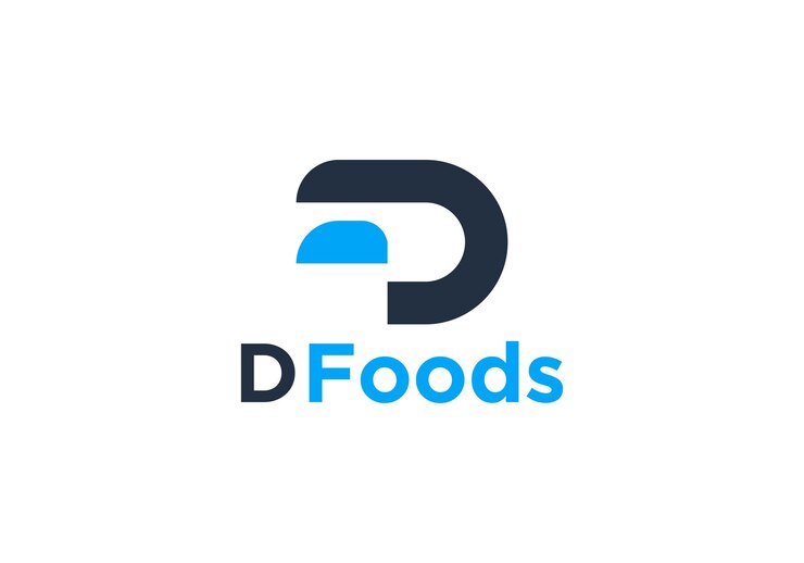 Premium Vector | Letter d food logo design templates