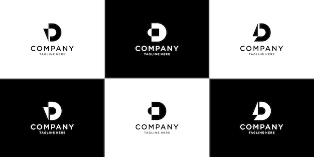 Letter d logo for a company