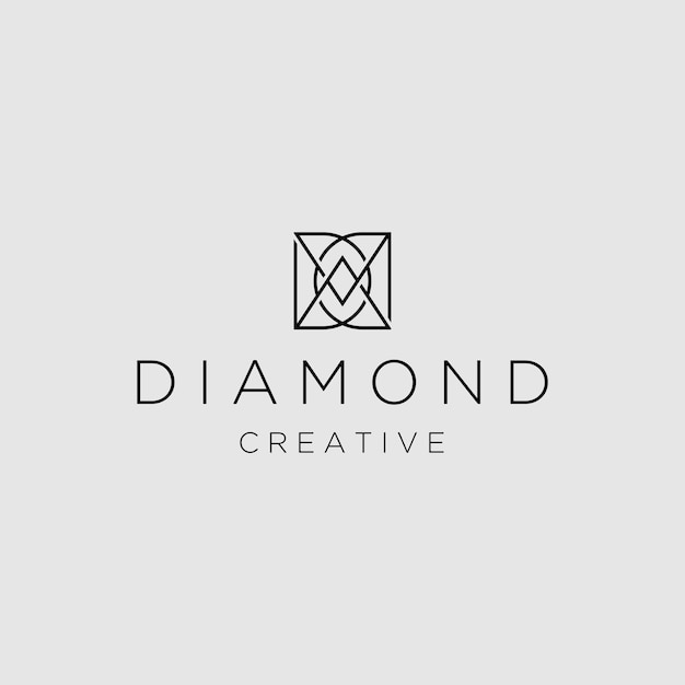 Vector letter d logo design template inspiration